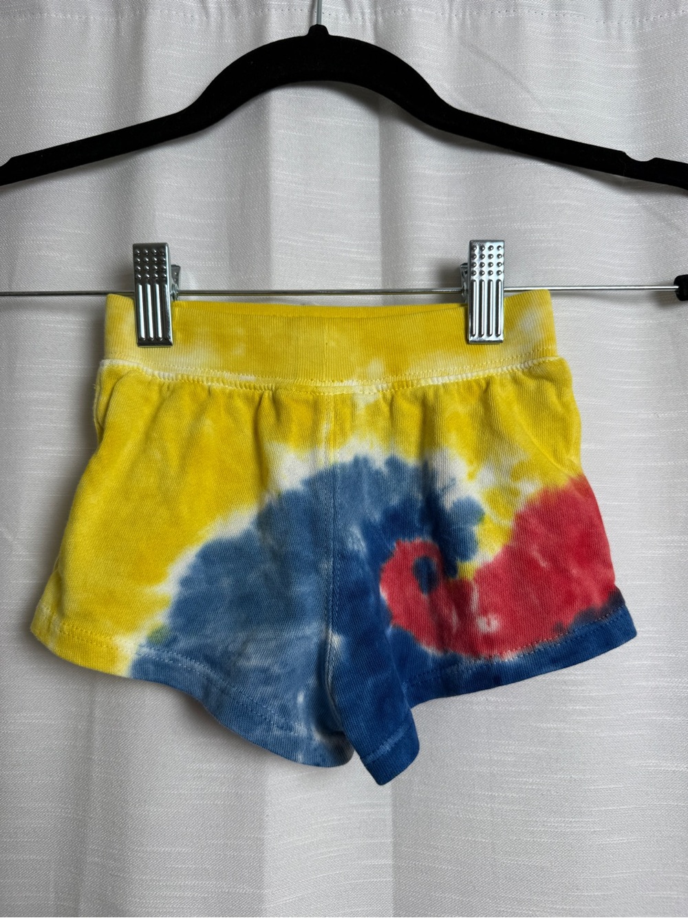 Ralph Lauren Polo Tie Dye Baby Shorts Multicolor Logo Sweat Shorts | Size 9M - Picture 10 of 14